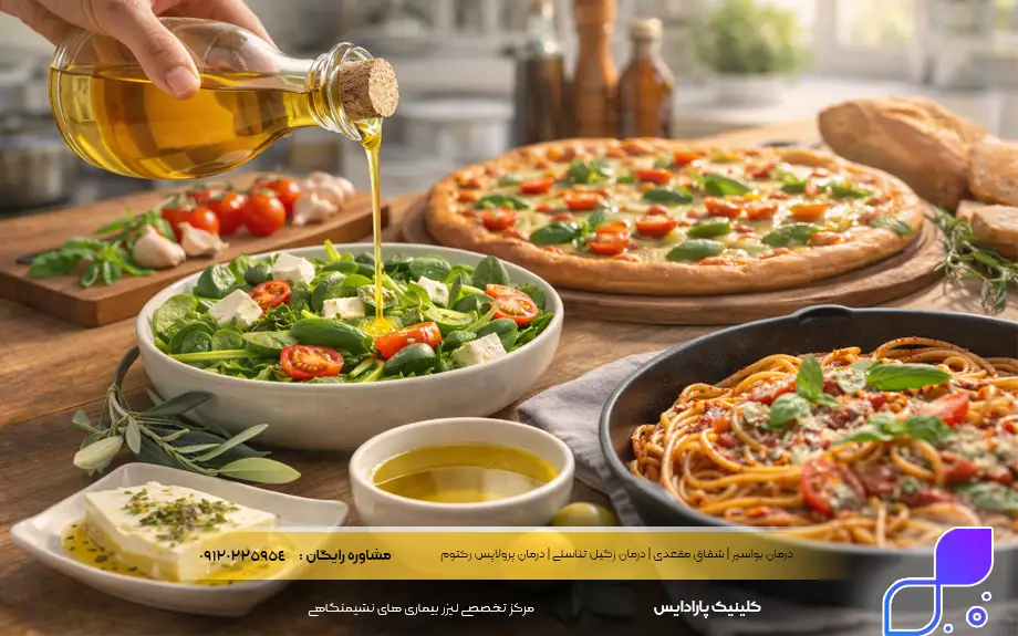 خوردن روغن زیتون برای بواسیر