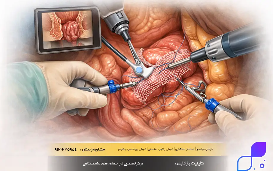 جراحی بیرون زدگی روده