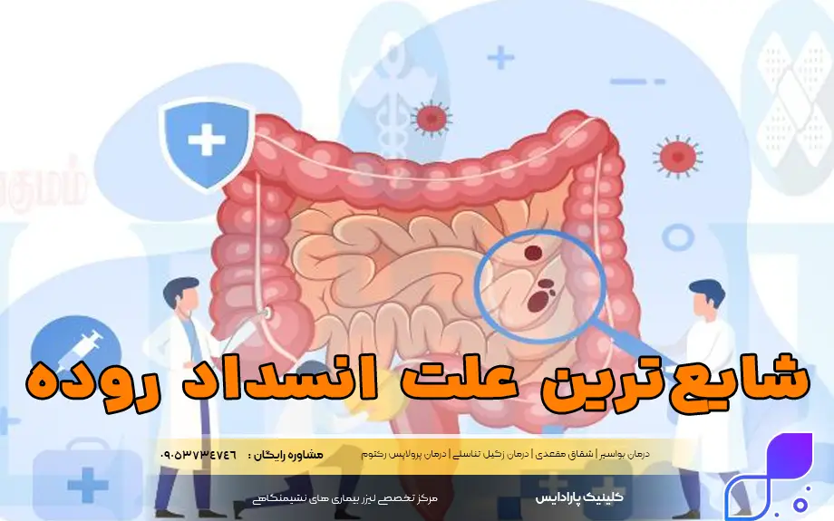 علت انسداد روده