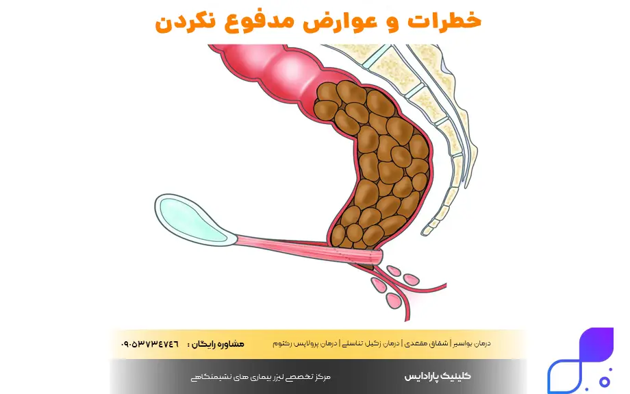خطرات و عوارض مدفوع نکردن
