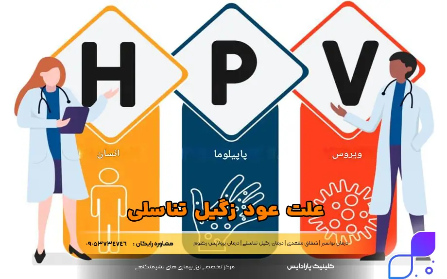 علت عود زگیل تناسلی