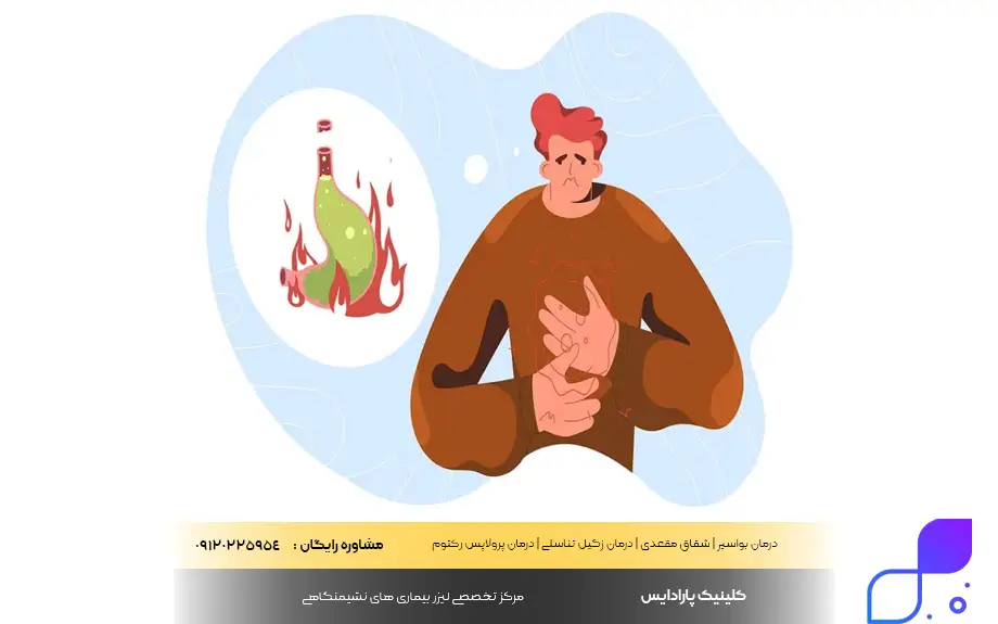 ترش کردن معده