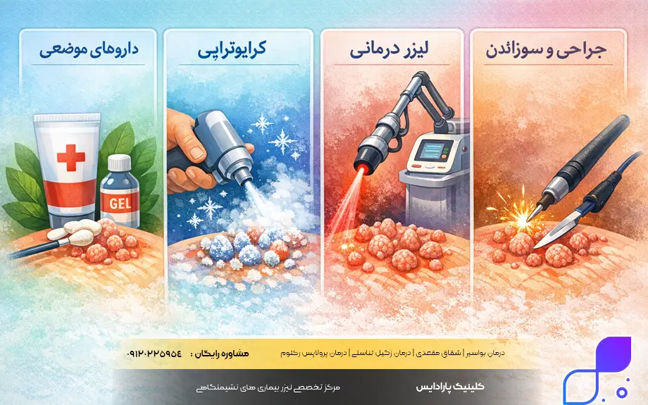 درمان زگیل تناسلی چیست